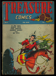 Treasure Comics #5 (1945 - 1947) Comic Book Value