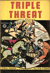 Triple Threat #1 (1945 - 1945) Comic Book Value