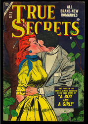 True Secrets #28 (1950 - 1956) Comic Book Value