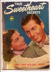 True Sweetheart Secrets #4 (1950 - 1953) Comic Book Value