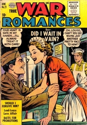 True War Romances #21 (1952 - 1955) Comic Book Value