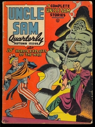 Uncle Sam Quarterly #4 (1941 - 1943) Comic Book Value