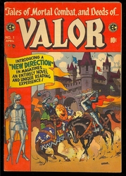 Valor #1 (1955 - 1955) Comic Book Value