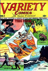 Variety Comics #3 (1944 - 1946) Comic Book Value