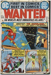 Wanted, The World's Most Dangerous Villains #1 (1972 - 1973) Comic Book Value