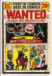 Wanted, The World's Most Dangerous Villains #3 (1972 - 1973) Comic Book Value