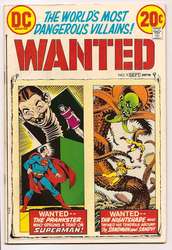 Wanted, The World's Most Dangerous Villains #9 (1972 - 1973) Comic Book Value