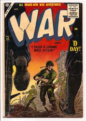 War Comics #43 (1950 - 1957) Comic Book Value