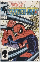 Web of Spider-Man #4 (1985 - 1995) Comic Book Value