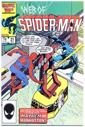 Web of Spider-Man #21 (1985 - 1995) Comic Book Value