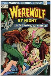 Werewolf By Night #14 (1972 - 1977) Comic Book Value
