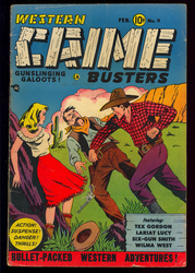 Western Crime Busters #9 (1950 - 1952) Comic Book Value