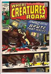 Where Creatures Roam #1 (1970 - 1971) Comic Book Value