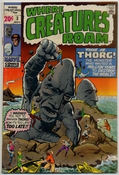 Where Creatures Roam #3 (1970 - 1971) Comic Book Value