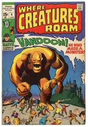Where Creatures Roam #4 (1970 - 1971) Comic Book Value