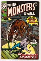 Where Monsters Dwell #4 (1970 - 1975) Comic Book Value