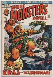 Where Monsters Dwell #15 (1970 - 1975) Comic Book Value