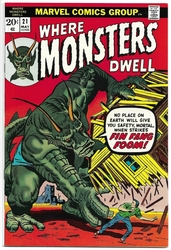 Where Monsters Dwell #21 (1970 - 1975) Comic Book Value