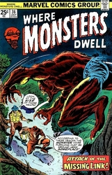 Where Monsters Dwell #36 (1970 - 1975) Comic Book Value