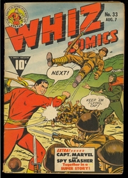 Whiz Comics #33 (1940 - 1953) Comic Book Value