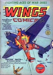 Wings Comics #3 (1940 - 1954) Comic Book Value
