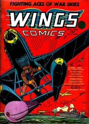 Wings Comics #5 (1940 - 1954) Comic Book Value