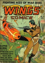 Wings Comics #15 (1940 - 1954) Comic Book Value