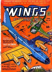 Wings Comics #22 (1940 - 1954) Comic Book Value