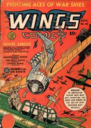Wings Comics #25 (1940 - 1954) Comic Book Value