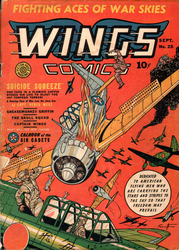 Wings Comics #25 (1940 - 1954) Comic Book Value