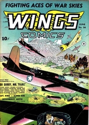 Wings Comics #34 (1940 - 1954) Comic Book Value