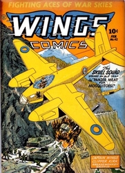 Wings Comics #42 (1940 - 1954) Comic Book Value