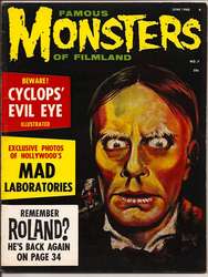 Famous Monsters of Filmland #7 Remember Roland? cover (1958 - ) Magazine Value