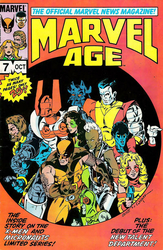 Marvel Age #7 (1983 - 1994) Magazine Value