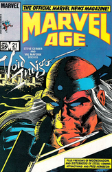 Marvel Age #21 (1983 - 1994) Magazine Value