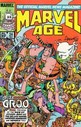 Marvel Age #24 (1983 - 1994) Magazine Value